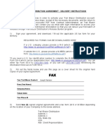 Digital Distribution Agreement - Delivery Instructions: Joseph Harrison