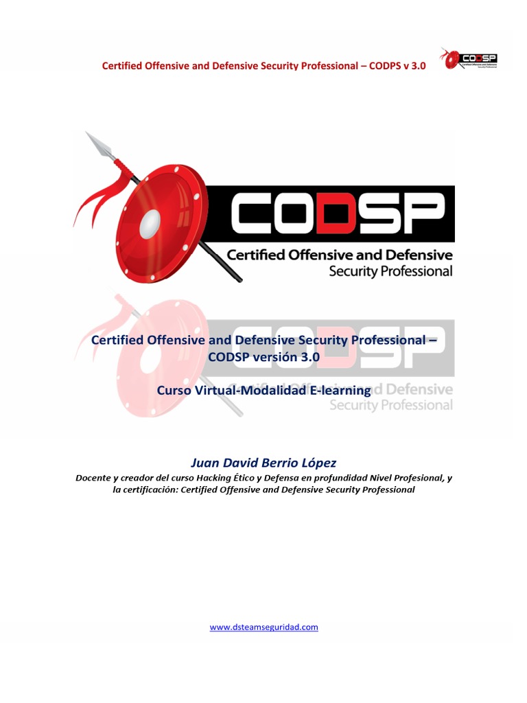 Curso CODSP: Hacking y Seguridad Informática | PDF | Red privada ...