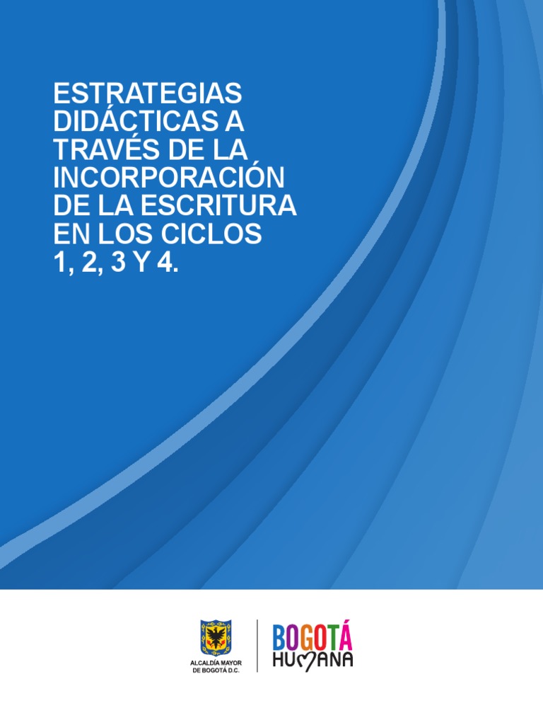 Estrategias de Escritura en Educación | PDF | Lectura (proceso) | Escritura