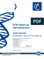 NucleoSpin PCR Clean-Up and Gel Extraction User Manual (PT4012-1) - Rev - 03