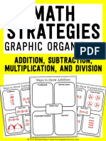 Math Strategies: Addition, Subtraction, Multiplication, and Division