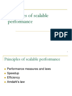 Principles of Scalable Performance