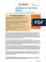 ACTIVE MANAGEMENT OF THE THIRD STAGE OF LABOUR