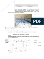 Minimum and Maximum Voltages: Socorro Lopez Cecs 311 Lab#3 Fall 2013 Due:10/15/13 ID:009162827