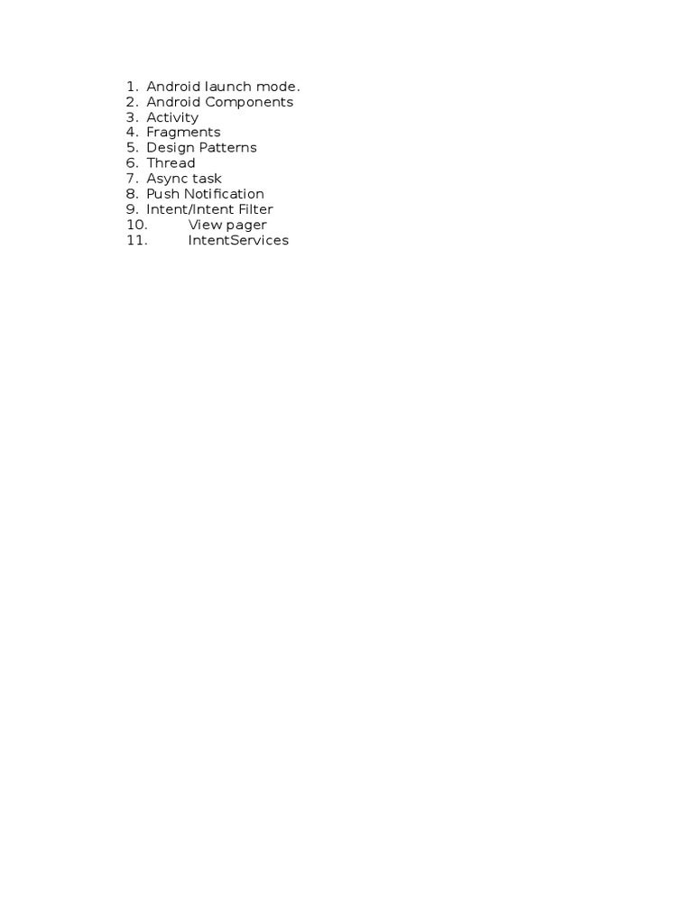 Android Development Essentials | PDF | Computers | Technology & Engineering