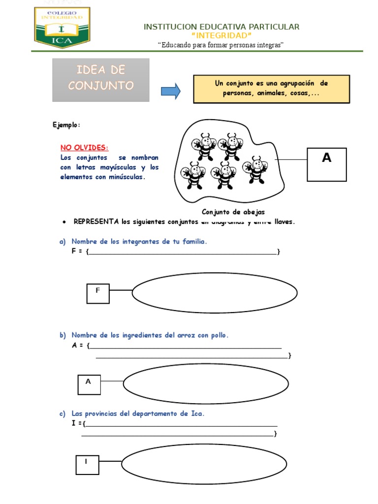Fichas de Trabajo para Primaria Aritmetica | PDF | Conjunto ...