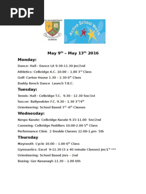 timetable