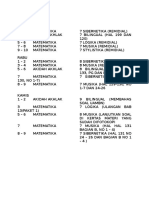 JADWAL