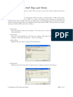 SAS Tips and Tricks PDF