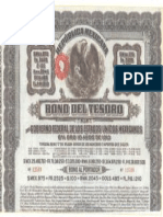 Bono Del Tesoro. 1913 975mx Serie 12311