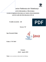 Base de Datos en Java