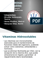 Vitaminas Hidrosolubles