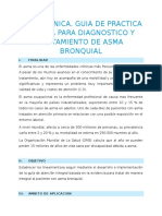 Protocolo de Asma Bronquial