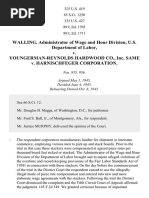 Walling v. Youngerman-Reynolds Hardwood Co., 325 U.S. 419 (1945)