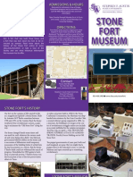 Stone Fort Museum Brochure