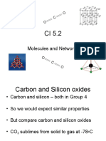 Molecules and Networks