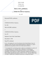 Harry Lev v. United States, 358 U.S. 903 (1958)