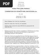 Willner v. Committee On Character and Fitness, Appellate Div. of Supreme Court of NY, First Judicial Dept., 373 U.S. 96 (1963)