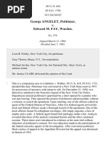 Angelet v. Fay, 381 U.S. 654 (1965)