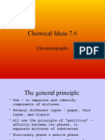 Chemical Ideas 7.6: Chromatography