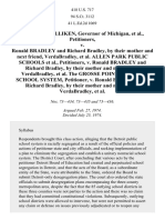 Milliken v. Bradley, 418 U.S. 717 (1974)