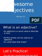 awesome adjectives