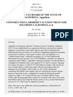 Franchise Tax Bd. of Cal. v. Construction Laborers Vacation Trust For Southern Cal., 463 U.S. 1 (1983)