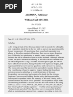 Arizona v. Mauro, 481 U.S. 520 (1987)