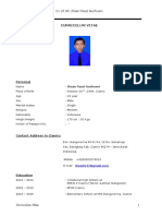 Curriculum Vitae: CV Of. Mr. Ihsan Fauzi Nurhusni
