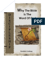 Why The BibleIs The Word Of God