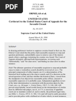 Ornelas v. United States, 517 U.S. 690 (1996)