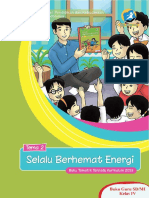 Kelas 04 SD Tematik 2 Selalu Berhemat Energi Guru PDF