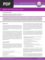 Download Migraine Associated Recurrent Vertigo by iMedPub SN31086944 doc pdf