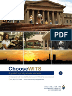 Choose Wits Postgrad General March 2015 PDF