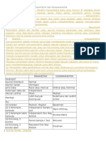 Download Perbedaan Metode Statistik Parametrik Dan Nonparametrik by Hana Savitri Prabandani SN310873901 doc pdf