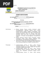 BERITA ACARA karang taruna