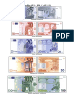 Euro Bills (US $1 .80, 1 US $1.25) : Classical Architecture