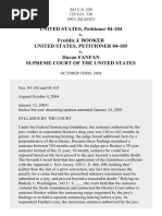 United States v. Booker, 543 U.S. 220 (2004)