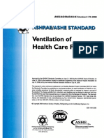 108569613 ASHRAE STandard 170 2008 Ventilation of Health Care Facilities