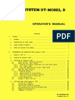 Fanuc System 3T-Model D Operator's Manual (B-53504E 02)