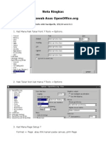 Nota Ringkas: 1. Kat Mana Nak Tukar Font ? Tools Options.