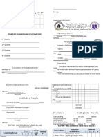 Report Card Grade IV-Vi