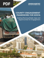 County Engagement Framework for Kenya