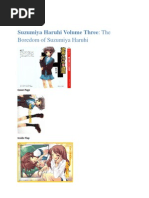 Download Suzumiya Haruhi Volume 3 - The Boredom of Suzumiya Haruhi by luffylovemanga SN31091467 doc pdf
