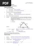 Chapter 2 Force and Motion TEACHER's GUIDE