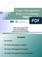 Project Management Body of Knowledge - Petar Jovanovic