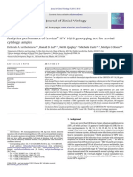 Analytical Performance of Cervista HPV 16 18 Genotyping Test for Cervical