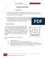 Informe Balanza de Jolly