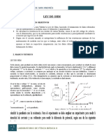 Informe Ley de Ohm