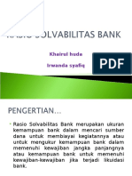 Rasio Solvabilitas Bank
